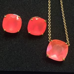 Kate Spade Statement Necklace and Earrings